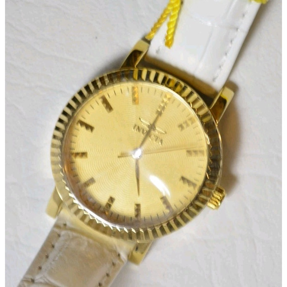 Invicta Women\'s 22483 Angel Analog Display Quartz Watch White Band main image 11